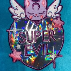 Laura Anunnaki Super Evil Iron On Patch